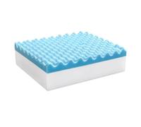 NONDK Almohadilla de Caja de Espuma de Huevo con Base de Alta Densidad para Largas Sesiones, Diseño de Doble Capa Que Dispersa la Presión y Soporte Transpirable