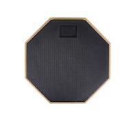 NONDK Almohadilla de Práctica para Batería, Almohadilla de Práctica Silenciosa de Doble Cara, Almohadilla de Práctica para Caja, Color Negro
