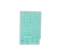 NONDK Almohadilla de Teclado para Manicura Femenina. Membrana Protectora para Dispositivos de Escritura de Oficina. Película para Teclado para Uñas Largas A
