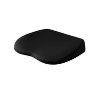 NONDK Almohadilla Elevadora de Asiento para Conductor, Cojín de Soporte Lumbar Pequeño para Tipo de Clima, Color Negro.