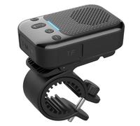 NONDK Altavoces Bluetooth para Bicicleta, Portátiles, con Emparejamiento Dual, Radio FM, Soporte para Tarjeta TF, Altavoz con Clip para Collar, para Ciclismo, Senderismo, Camping.