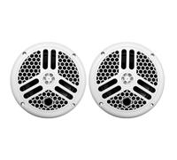 NONDK Altavoces Marinos Impermeables de 2 Piezas,Bidireccionales,para Exteriores, para Barcos,Spas,Piscinas,Vehículos Todoterreno,Carritos de Golf, Motocicletas, Motos Acuáticas.
