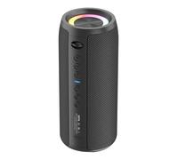 NONDK Altavoz Bluetooth S51 Pro, Altavoz para Exteriores de 40 W con Luces de Colores Deslumbrantes, Resistente Al Agua, Batería de Larga Duración, Sonido de Subwoofer