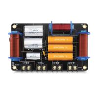 NONDK Altavoz Profesional de VíAs de 800 W, Divisor de Alta Potencia, 900 Hz/3600 Hz, Filtro de Cruce de Audio de 3 Unidades para Cine en Casa.