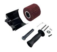 NONDK Amoladora Angular Eléctrica, Pulidora y Bruñidora, Accesorios Multifuncionales para Metal, Acero y Madera M10
