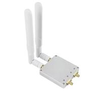 NONDK Amplificador Bidireccional de Doble Banda Amplificador Bidireccional de Doble Banda 2.4 + 2.4 GHz RX y TX Frecuencia de Doble Canal Amplificador de 2.4GHz Booster Enchufe EU