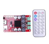 NONDK Amplificador de Audio Digital TPA3116 con Receptor Bluetooth de 2x50W, Placa de Módulo de Amplificador para Altavoces de Hogar y Coche, DC 8-26V, HiFi.