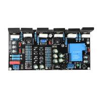 NONDK Amplificador de Potencia Mono de 300 W CC, Placa Amplificadora de Audio de Alta Fidelidad 1943+5200 de Alta Potencia con Función de Protección de Altavoz.