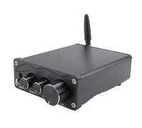 NONDK Amplificador de Sonido HiFi MA12070 80Wx2 Bluetooth 5.0 Amplificador de Potencia de Audio EstéReo para Cine en Casa Amplificador de Karaoke-Negro