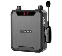 NONDK Amplificador de Voz Portátil IPX6 de 30 W, Resistente Al Agua, con Micrófono Inalámbrico y Altavoz Bluetooth para Profesores y Guías Turísticos.