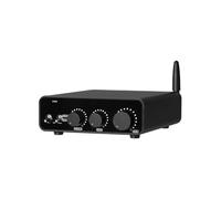 NONDK Amplificador Digital de Alta Potencia D300B de 300 W, TPA3255, de Doble Canal, con Agudos y Graves, HiFi, Bluetooth 5.4, LDAC, Color Negro.
