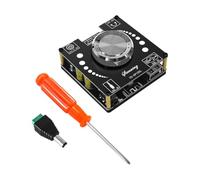 NONDK Amplificador Estéreo Bluetooth 5.1 de 100W+100W, Placa de Amplificación, Tarjeta de Sonido AUX USB, Amplificador de Potencia Digital, DC 12V-24V, AP100L