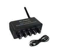 NONDK Amplificador Mezclador Receptor de Audio Bluetooth Ecualizador de 3 Bandas Ajuste de Frecuencia Alta, Media y Baja 20HZ-20KHZ