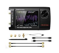 NONDK Analizador de Antena de Red Vectorial Portátil -H4 Plus, Pantalla Táctil LCD IPS de 4 Pulgadas, 50 KHz, 2,7 GHz, Batería Integrada de 5000 MAh.