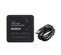 NONDK Analizador de Lógica USB 16CH Analizador de Lógica USB-C RP2350A Adquisición de Señales Digitales de Microcontrolador de Forma Sincrónica