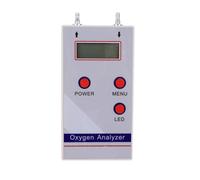 NONDK Analizador de Oxígeno Portátil Profesional, Medidor de Concentración de Oxígeno O2, Detector de Flujo y Presión, Detector de Gas.