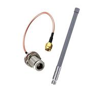 NONDK Antena Meshtastic Lora Hotspot Exterior N Macho Omni Fibra de Vidrio Recepción de Larga Distancia Antena de 10dBi 35cm 868MHz