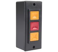 NONDK Apertura de Puerta de Garaje, Caja de Bloqueo de Interruptor de Rodillo de Puerta EléCtrico, Interruptor de BotóN Oculto Montado en Superficie C