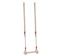 NONDK Asiento de Columpio Colgante de Madera con Cuerda de Longitud Ajustable, Accesorios de Repuesto para Juego de Columpios