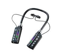 NONDK Auriculares Inalámbricos Bluetooth 5.3 con Pantalla de Anclaje y Control de Voz Sonido. Estilo de Cuello: en la Oreja.