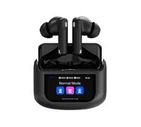 NONDK Auriculares Inalámbricos Bluetooth 5.4 con Cancelación de Ruido ANC/ENC, Pantalla Táctil y Batería de Larga Duración.