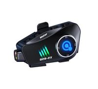 NONDK Auriculares para de Motocicleta Q28-2X con WiFi y Bluetooth, Grabadora de Conducción HD 1080P y Cámara Inalámbrica con Grabación de Llamadas y Videos.