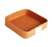 NONDK Bandeja de Almacenamiento de Escritorio de, Bandeja Organizadora para Mesa de Entrada para Guardar Joyas, Relojes, TeléFono, Billetera, Contenedor A