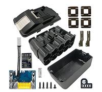 NONDK BL1830 10 X 21700 Caja de BateríA PCB ProteccióN de Carga Placa de Circuito Caja de Carcasa BL1860 para 18V 3.0Ah 9.0Ah House