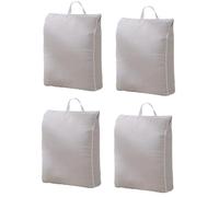 NONDK Bolsa de Lavandería para el Hogar, Bolsa de Lavandería con Filtro de para Lavadora, Red Antideformación para Sujetadores y Suéteres, L