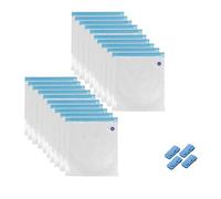NONDK Bolsas de Vacío para Consumibles de Impresora 3D, 30 X 34 cm, Bolsas de Compresión Al Vacío Reutilizables para Almacenamiento de Filamentos de Impresora 3D