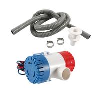 NONDK Bomba de Achique Marina de 12 V y 1100 GPH, Kit de Drenaje para, Hidroavión, Motor, Casa Flotante, Minibomba de Agua Eléctrica