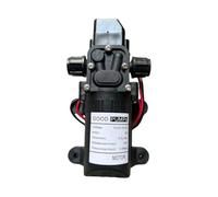 NONDK Bomba de Agua de 12V, Bomba de Diafragma de Alta Presión, Bomba de Agua Autocebante, Bomba de 6L/Min, Bomba de Diafragma Automática con Función de Autocebado, 6L/Min 0.9MPA.