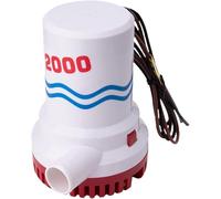 NONDK Bomba de Agua Marina 1pc 12V 2000GHP Bomba de Agua Marina 2000GHP Bomba de Drenaje para y Bomba de Sentina Bomba Sumergible DC