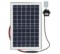 NONDK Bomba de Agua Solar con Filtro para Estanque de Peces, Bomba Sumergible, Accesorios de Energía Solar Nuevos.