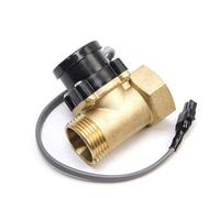 NONDK Bomba de Circulación de Agua HT-30 de 1 Pulgada y 110 V con Sensor de Flujo, Válvula Electrónica de Control de Presión de Tubería Magnética