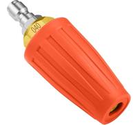 NONDK Boquilla Turbo para Hidrolavadora de 4000 PSI Máx. Boquilla Giratoria para Hidrolavadora con Puntas de Conexión de 1/4 de Pulgada