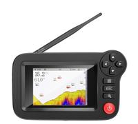 NONDK Buscador de Peces Inteligente: Buscador de Peces Portátil y Buscador de Profundidad para Pesca Recreativa Desde el Muelle, la Orilla o la Orilla