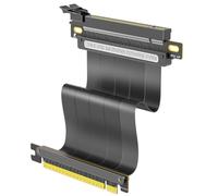 NONDK Cable Adaptador de Extensión PCIe 4.0. Cable Elevador de GPU Blindado de Alta Velocidad 16x para Tarjeta de Expansión de GPU, Longitud 20 Cm.