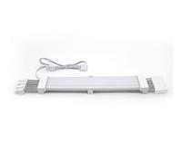 NONDK Cable ARGB PSU GPU 8Pin PSU ExtensióN Cable RGB Color Line ARGB Streamer Adaptador de Transferencia para Computadora, GPU 2X8Pin