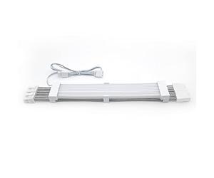 NONDK Cable ARGB PSU GPU 8Pin PSU ExtensióN Cable RGB Color Line ARGB Streamer Adaptador de Transferencia para Computadora, GPU 2X8Pin