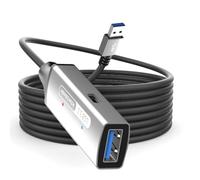 NONDK Cable de Extensión Activo USB 3.0 con Amplificador. Cable Extensor USB 3.0 Activo. Cable de Extensión USB 3.0 Macho A Hembra de 10 M.