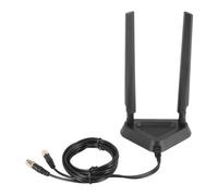 NONDK Cable de ExtensióN de Doble Frecuencia 2,4G/5G, Antena, Enrutador WiFi, Tarjeta de Red InaláMbrica, Antena SMA de 8Db, SuccióN MagnéTica