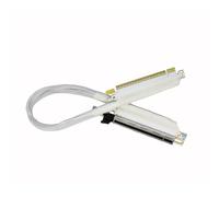 NONDK Cable de Extensión para Tarjeta Gráfica PCIE 5.0 X16 GEN5, Adaptador de GPU, 270 Grados, 64GB/S, Salida Derecha - Entrada Derecha para Caja de Computadora, 50CM.