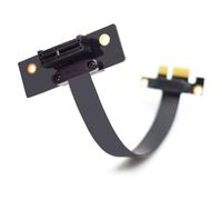 NONDK Cable de Extensión PCIE PCI Riser PCI-e Express Riser Card PCIE X1 para Placa Base Cable Adaptador Convertidor Extensor de 20 cm