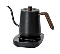 NONDK Cafetera Eléctrica de Acero Inoxidable de 1000 W con Calentamiento Rápido y Control de Temperatura, Enchufe Europeo.