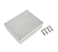 NONDK Caja Amplificadores Montaje Tamaño | Dimensión externa 145 x 121 x 39,5 mm; espacio interior 140 x 117 x 36 mm; incluye 1 x caja y 4 tornillos de acero.