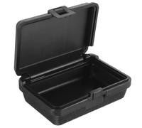NONDK Caja de Herramientas Compacta e Impermeable - Estuche de Almacenamiento Pequeño, Portátil y de Plástico Duro con Asa de Transporte para Uso en Exteriores