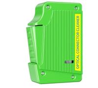 NONDK Caja de Limpieza de Extremo de Fibra, Cassette, Herramienta de Limpieza de Fibra, Limpiador de Pigtail, Herramientas de Limpieza de Fibra Óptica SC//FC/LC Verde.
