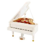 NONDK Caja de MúSica de Piano Bailando, Regalo de AñO, Regalo RomáNtico de CumpleañOs para NiñA, Caja Musical, DecoracióN del Hogar