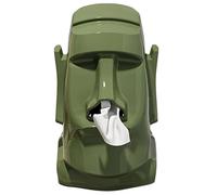 NONDK Caja de Pañuelos para el Hogar, Figura de Piedra, Caja de Toallas de Papel, Mesa de Sala de Estar, Dormitorio, Decorativa, Estilo Minimalista Moderno C